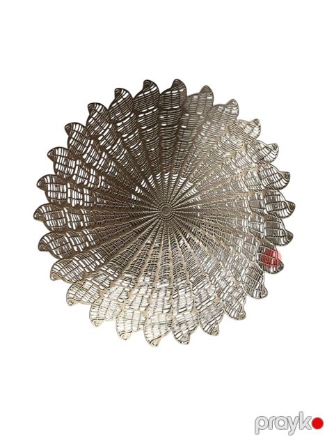 Qablar üçün altlıq dəsti FS-1224, rezin, bej, 35x35 sm, 12 əd — Bakı