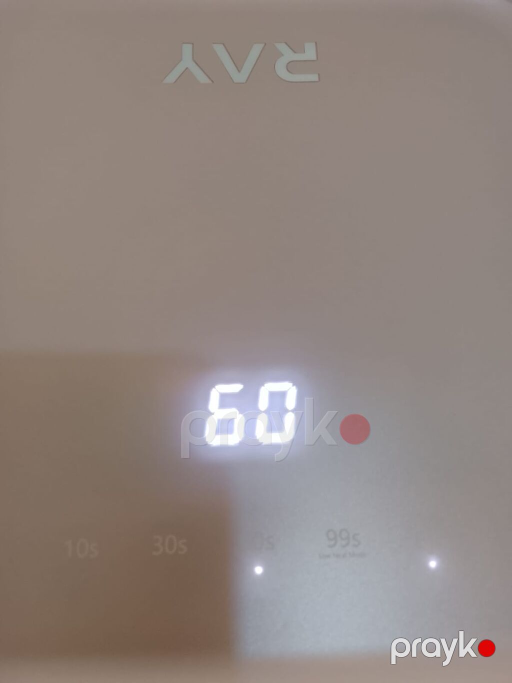 RAY UV dırnaq lampası - LED displeyli ağ rəngli Uv/led lampa - Taymer — Digər, Bakı (3)