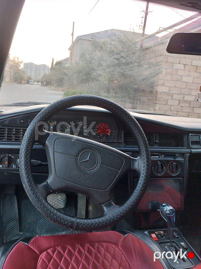Mercedes 190, 2.0 L, 1992 il, 356 600 km — Avtomobillər, Bakı (4)