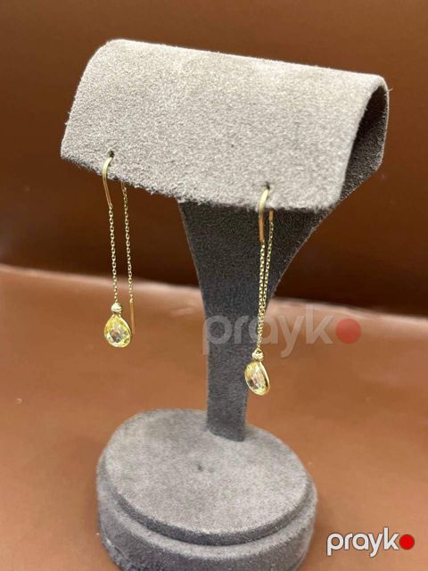 Qadın sırğası anbergold5439, qızıl 585 əyar — Bakı