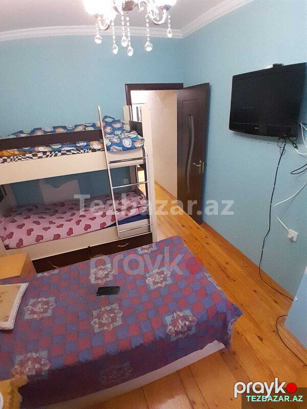 Abşeron gənclər şəhərciyində təmirli bina evi satılır — Mənzil, Xırdalan (6)