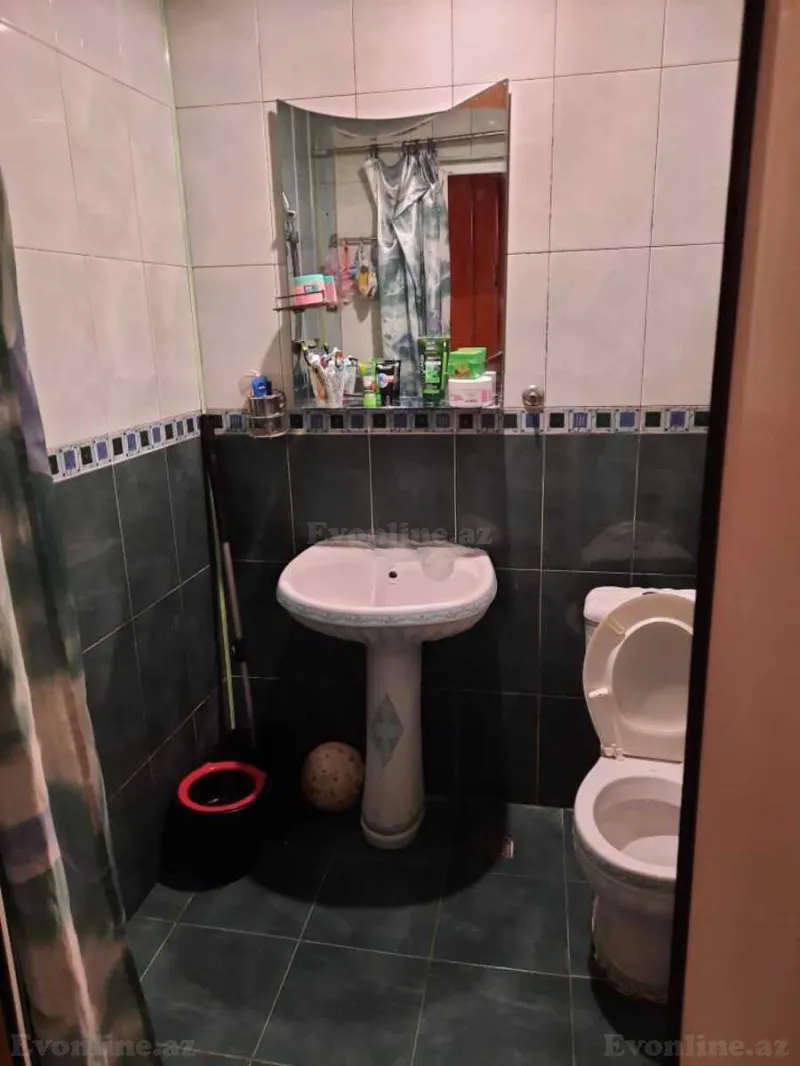 Satılır 2 otaqlı Mənzil Köhnə tikili 60.5 m² Bakı, Yasamal r., Elmlər Akademiyası m — Mənzil, Bakı (4)