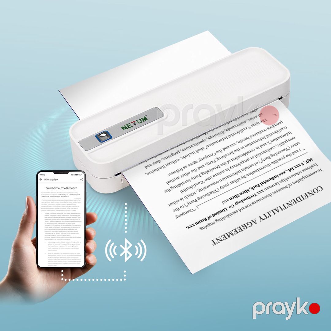 Termal printer "Netum A4" model XL-P801 — Ofis texnikası və istehlak malları, Bakı (4)