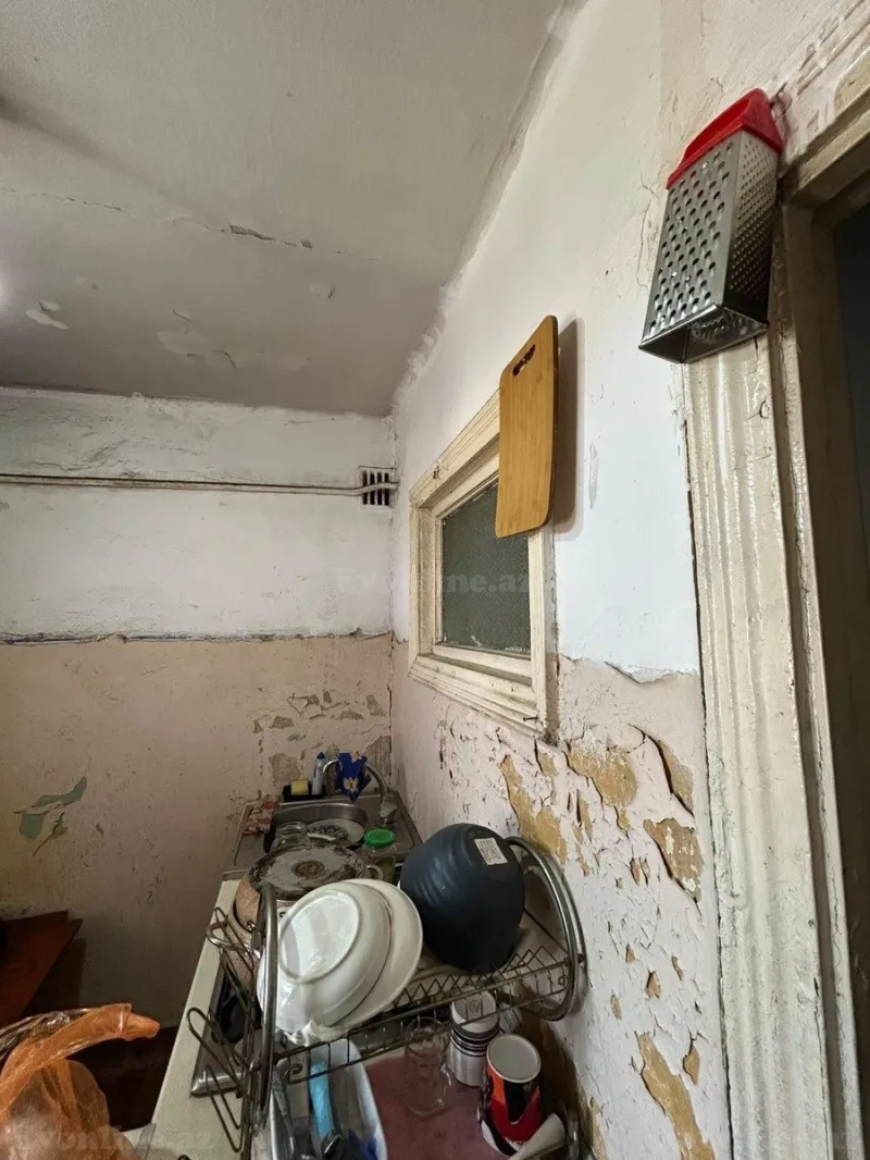 Satılır 1 otaqlı Mənzil Köhnə tikili 30 m² Bakı, Nərimanov r., Dərnəgül m., Böyükşor — Mənzil, Bakı (3)