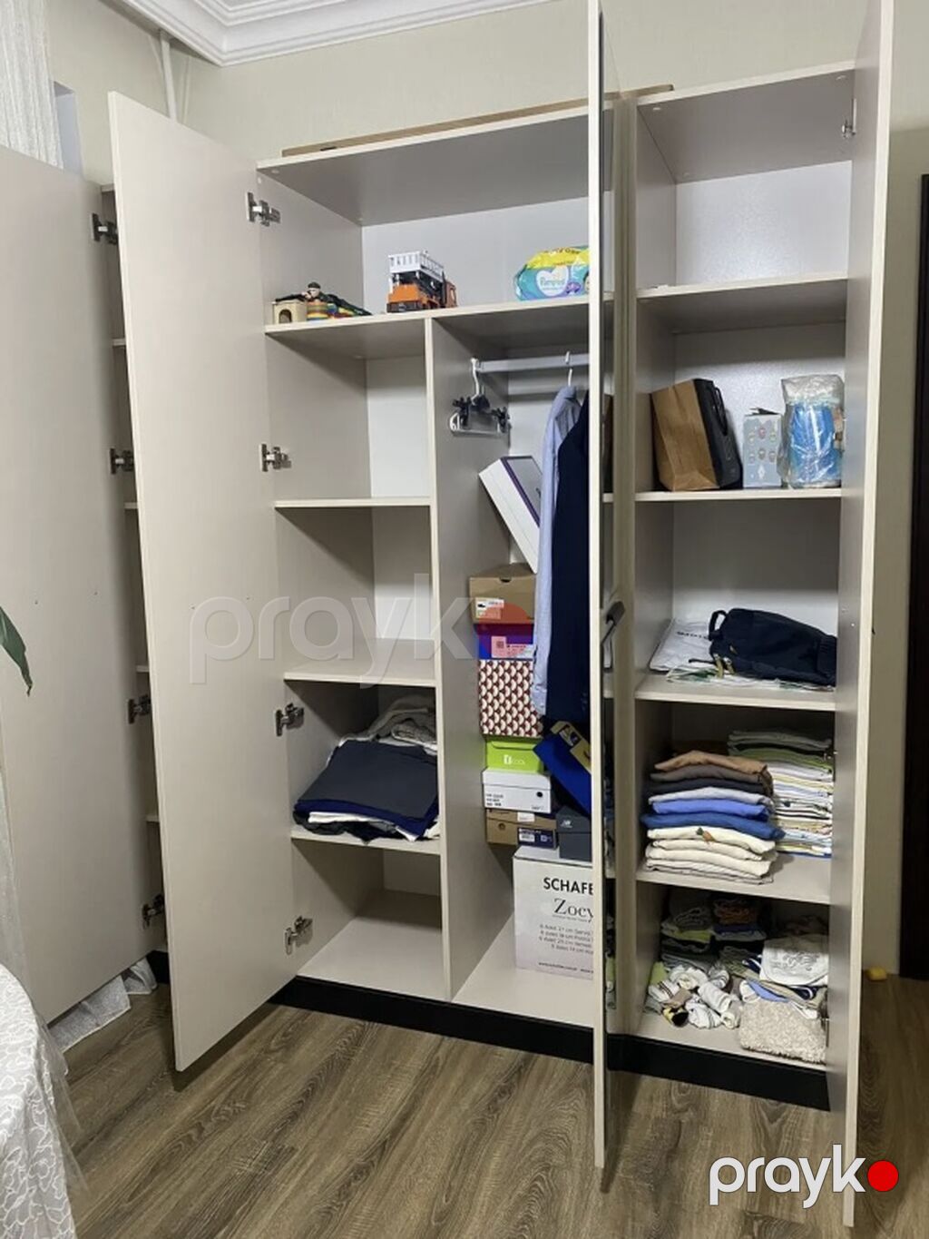 Продам 4ех дверный шкаф, в идеальном состоянии. Продаю за — Şkaflar, Bakı (3)