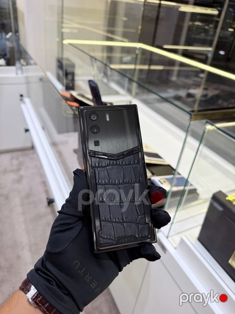 Vertu Metavertu 1 Curve Alligator Skin Black 512GB/12GB — Bakı