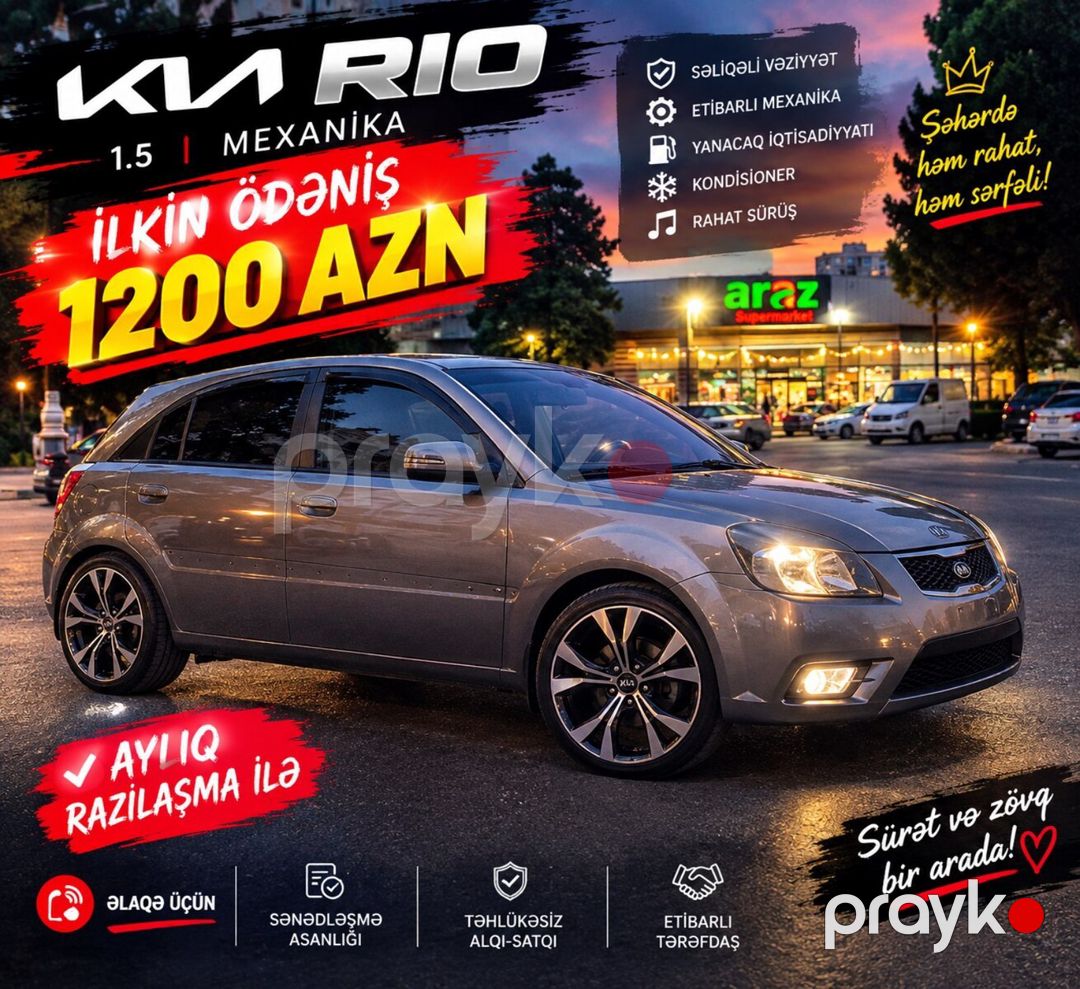KIA Rio, 2010 il — Avtomobillər, Bakı (2)