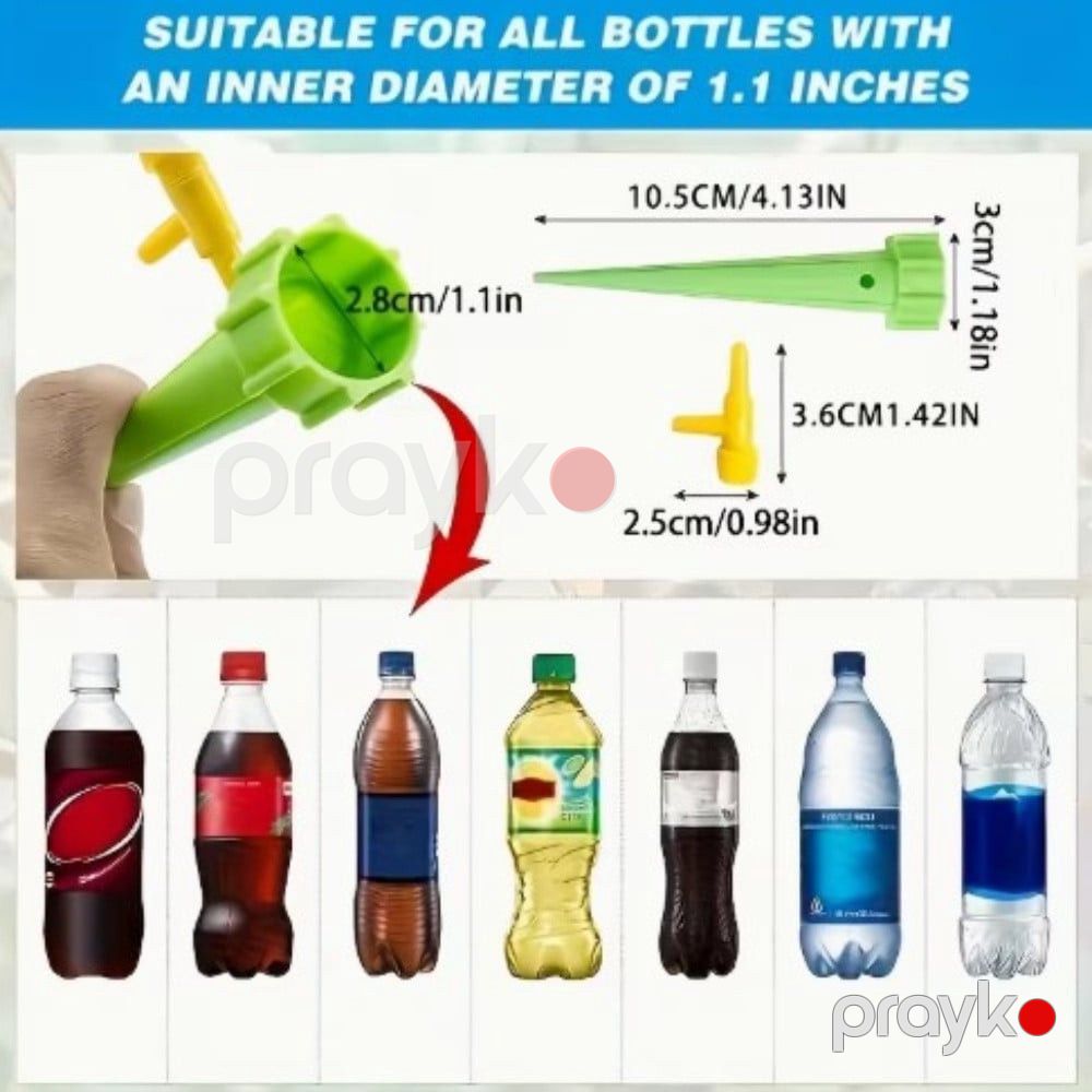 Plastik butulka başlığı, 12 ədəd, dibçək üçün - prm_029 — Mallar, Bakı (3)