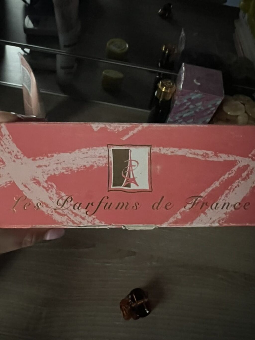 “Les Parfums de France” mini ətir dəsti Qutu məzmunu (Eau de Parfum — Ətir, Bakı (2)