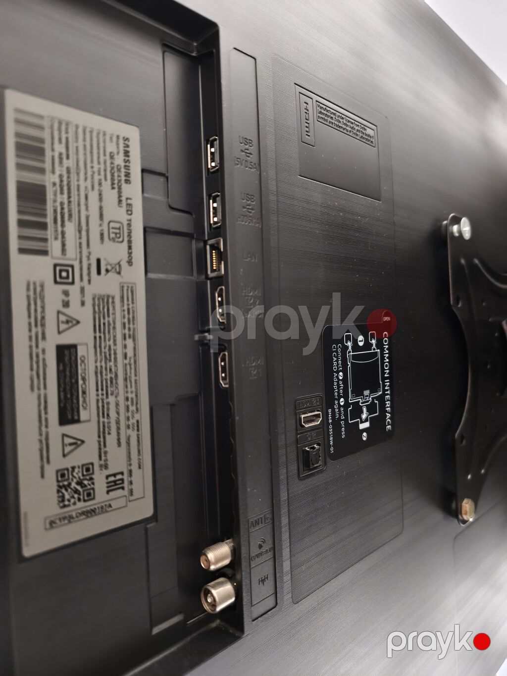 Samsung QLED (Q60A) TV – divara montajlı, nazik çərçivə Tv yeni — Televizorlar, Sumqayıt (7)
