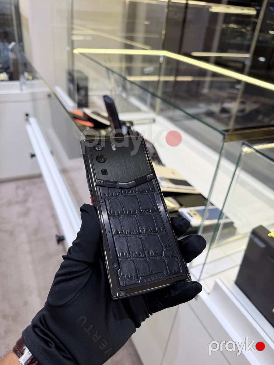 Vertu Metavertu 1 Curve Alligator Skin Black 512GB/12GB — Smartfonlar, Bakı (4)