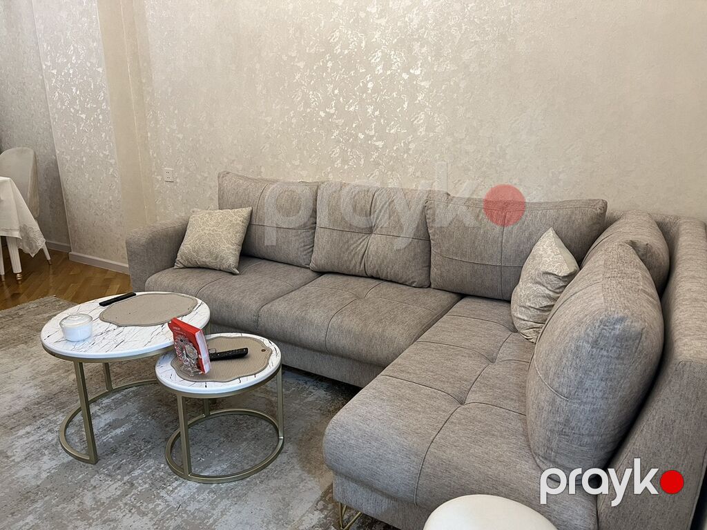 Künc divan – müasir dizayn, açıq boz rəng - Forma: L-şəkilli künc — Divanlər, Masazır (4)