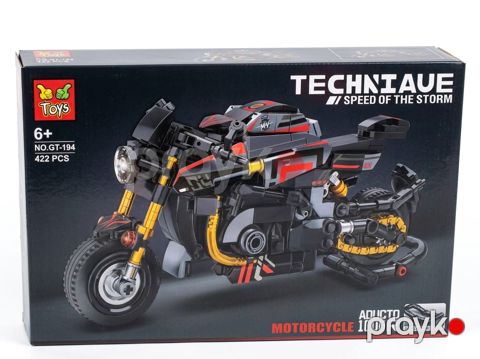 Konstruktor Techniaue Speed of the Storm Motorcycle, 6+