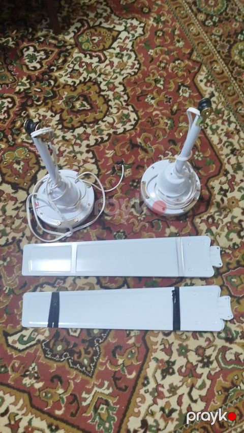 Tavan ventilyatoru üçün 2 ədəd motor blok-u və 4 ədəd metal qanad — Bakı