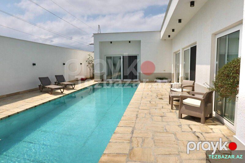 Şüvəlan Qala yolunda villa satılırr — Ev, villa, Bakı (10)