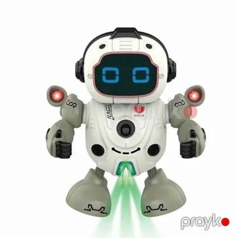 Robot rəqs edən Lzcz 6678-8, yaşıl — Bakı