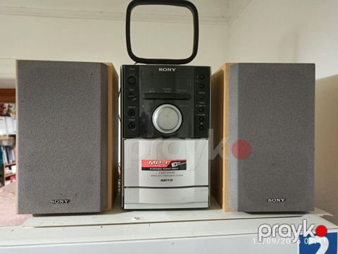 Sony CMT-EH10 mikro hi-fi musiqi sistemi. kaset, disk oxudur — Bakı