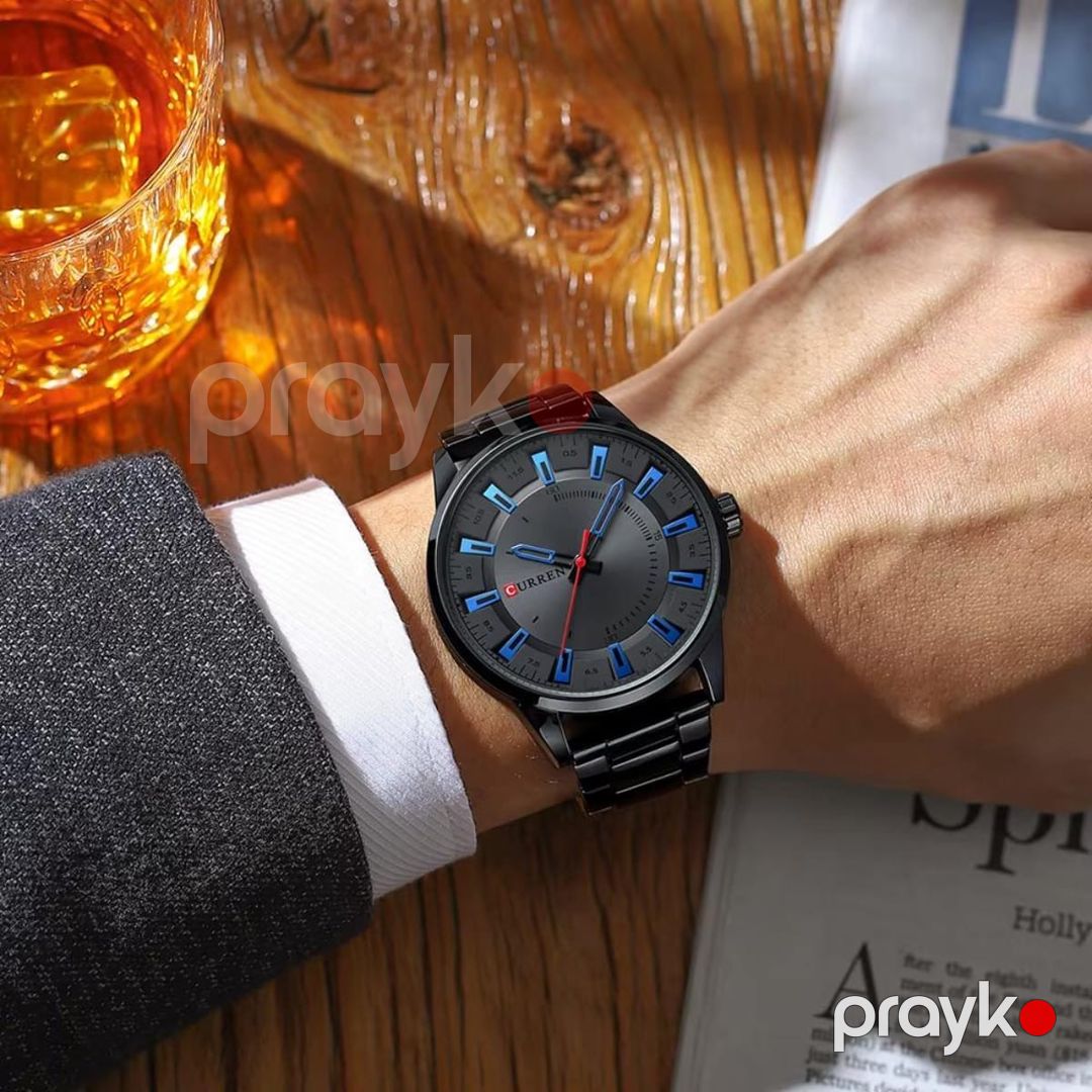 Kişi qol saatı 8406 Black — Mallar, Bakı (3)