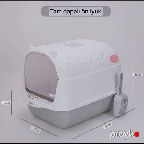 Biotualet W001, pişiklər üçün, plastik, 36x37x51 sm — Bakı