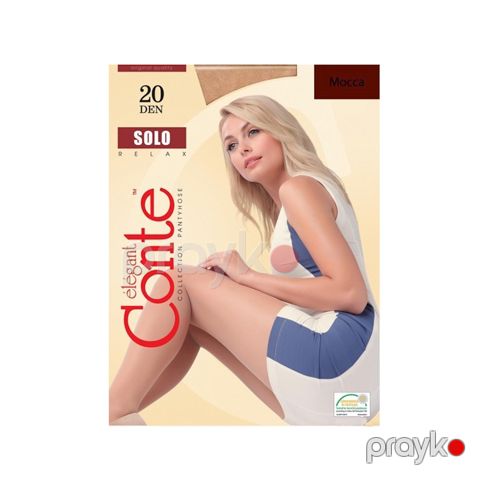 Kolqotka Conte Elegant Solo, 20den, ölçü 2(S), Mocca — Bakı
