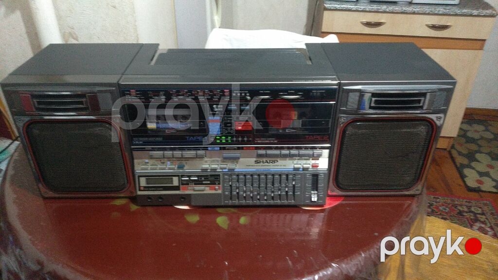 Sharp GF-800Z(D) portativ hi-fi komponent sistemi - Klassik iki — Akustik sistemlər, Bakı (2)