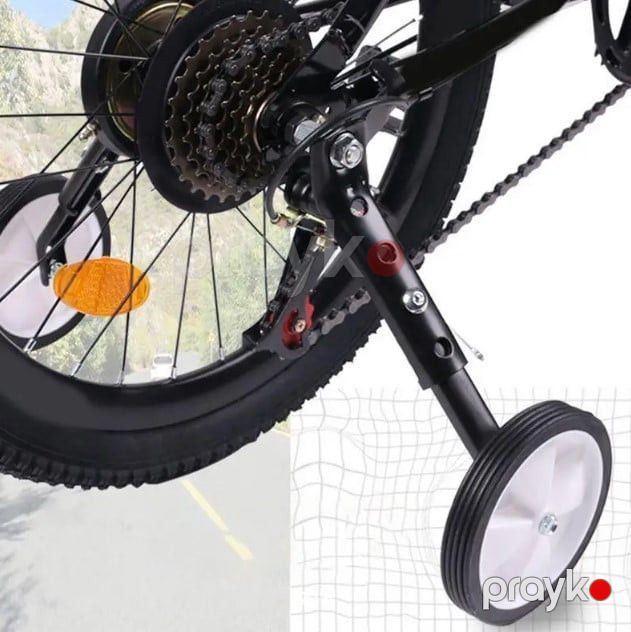 Velosiped üçün məşq təkərləri, qara, 16/20/24 ölçülər üçün - velosport_12 — Mallar, Bakı (2)