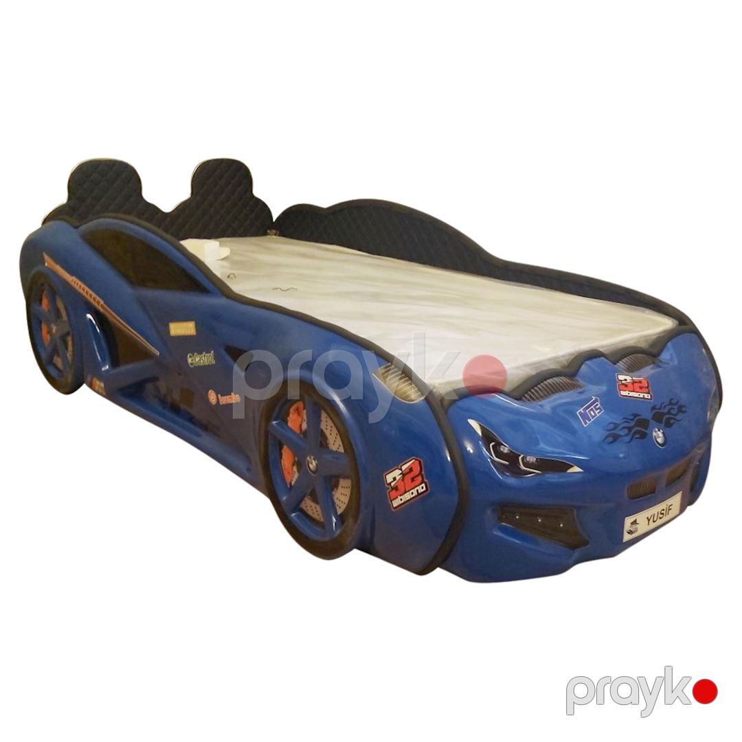 Çarpayı Full 3D BMW Z3, 120x193 sm, göy — Mallar, Bakı (2)