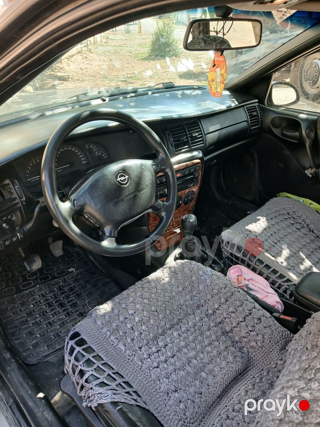 Opel Vectra B sedan - Kuzov: 4 qapılı sedan, boz rəng - Mühərrik və — Avtomobillər, Pirəkəşkül (3)