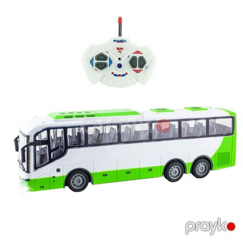 Avtobus DP324206, idarə pultlu, yaşıl, 6+ yaş — Bakı