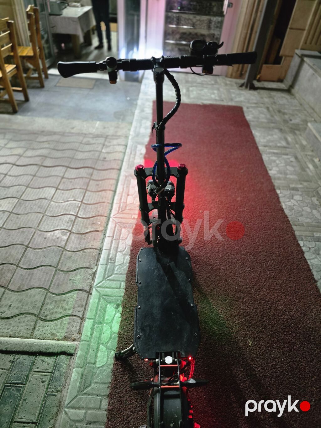 Elektrik skuter – güclü ofroud tipli Bouyeda sk11 - İkiqat ön — Skuterlər, Bakı (3)
