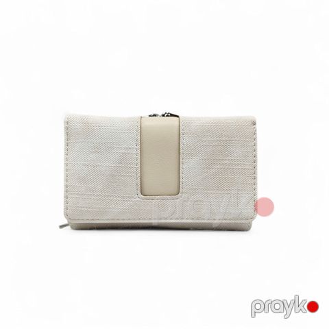 Portmone Love and Freedom, Bej, Poliuretan, 8 sm — Bakı