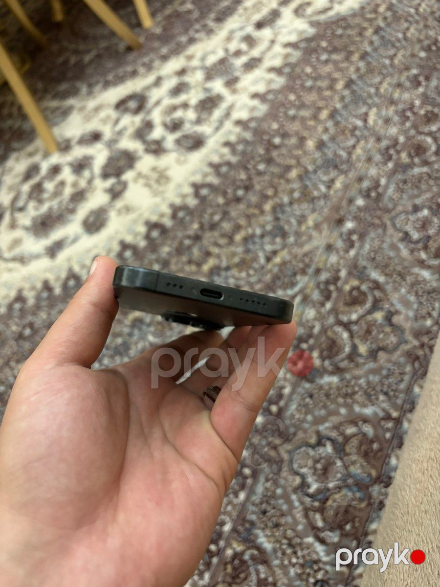 Apple iPhone 15 Pro Black Titanium 128GB/8GB — Smartfonlar, Gəncə (4)