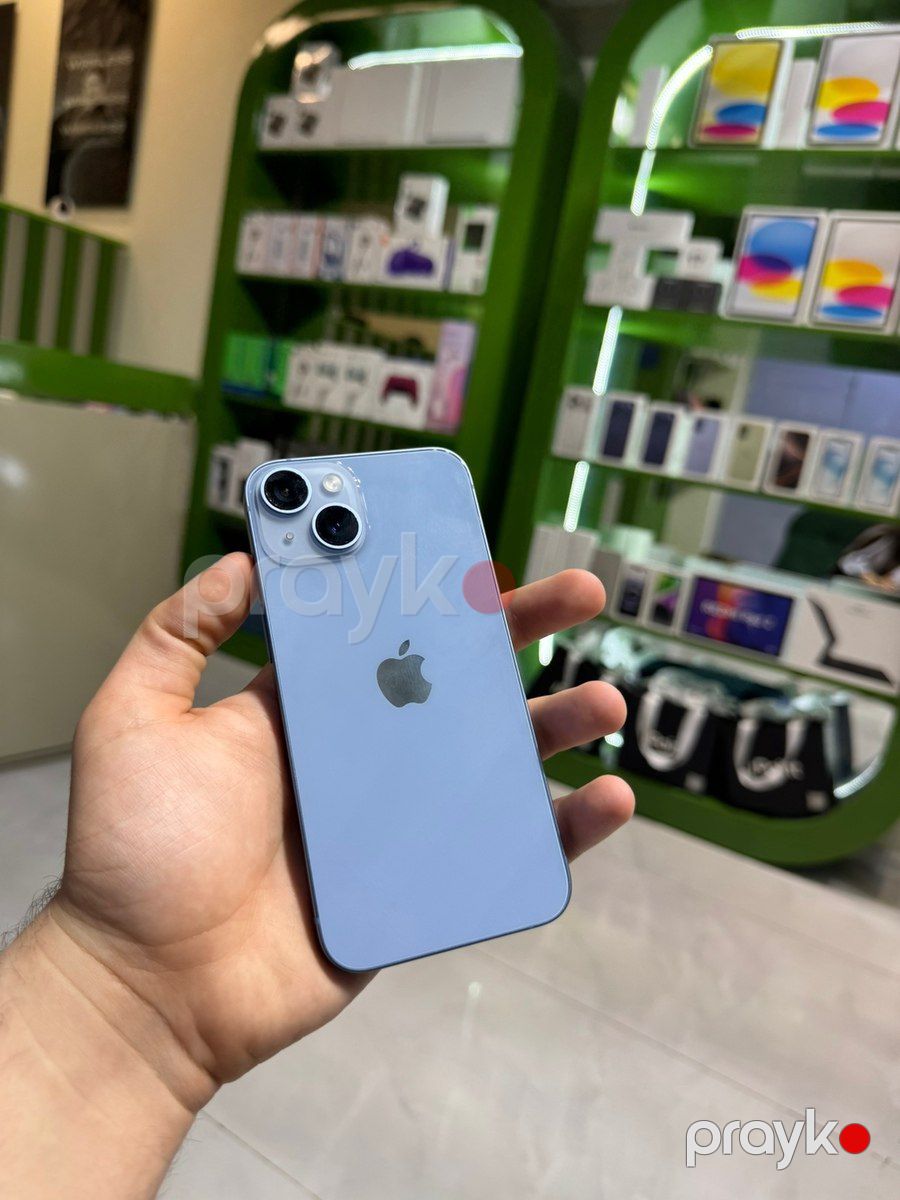 Apple iPhone 14 Blue 128GB/6GB — Smartfonlar, Bakı (2)