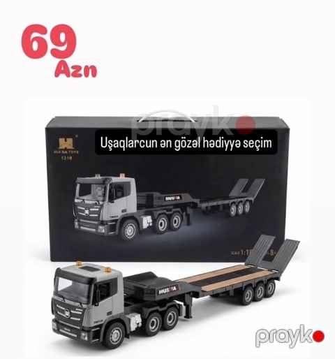 HuiNa Toys 1318 radioidarə olunan uzunqoşqulu yük maşını oyuncağı — Xırdalan