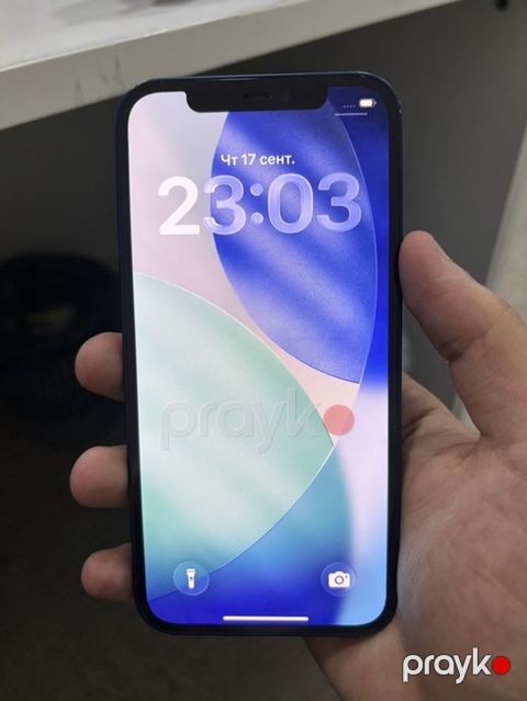 IPhone 12, 64 GB, Mavi, Simsiz şarj — Bakı