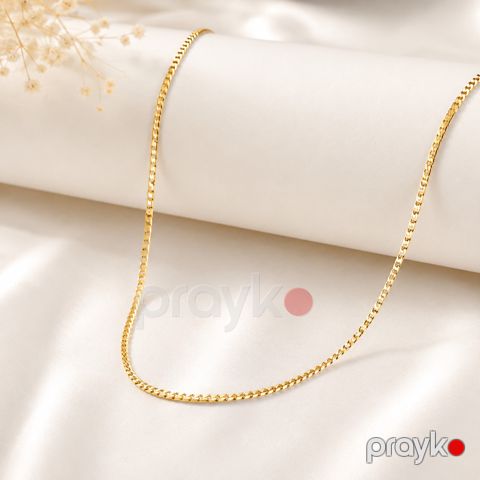 Boyunbağı No brand, Paslanmayan polad, Qızılı, 500 mm — Bakı