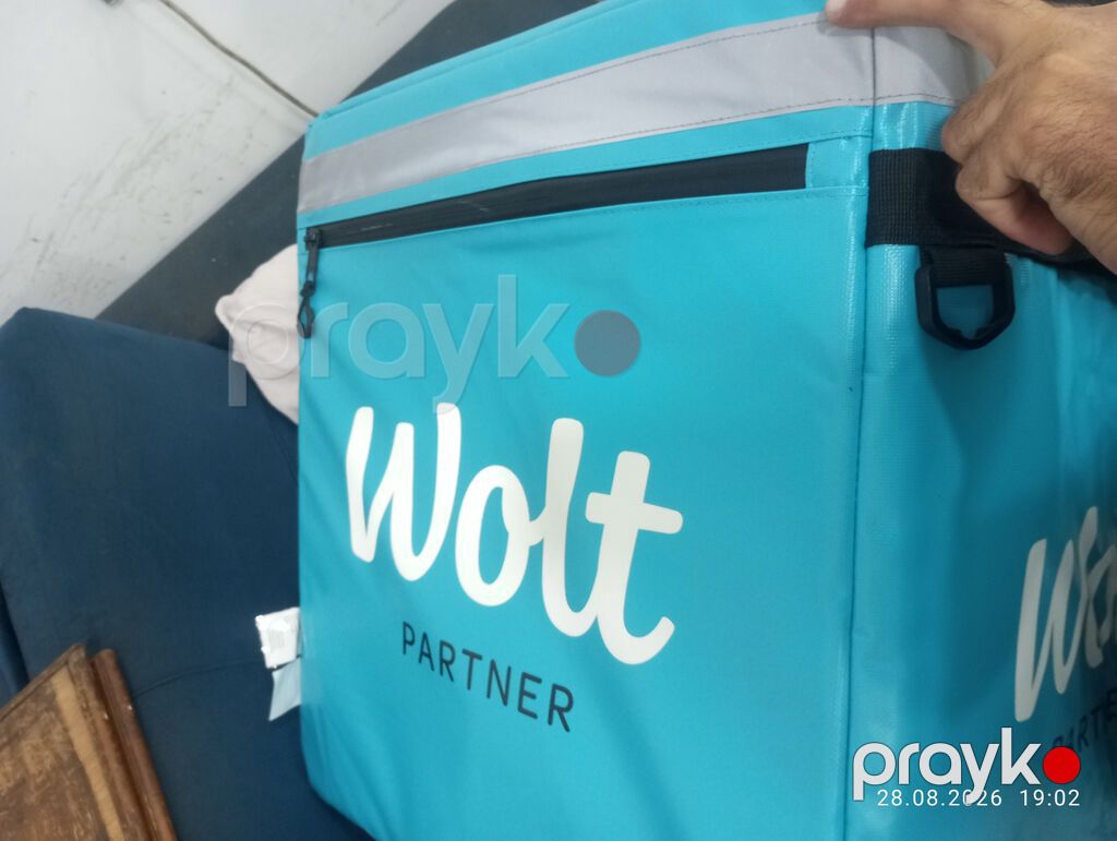 Wolt Partner termo çatdırılma çantası - Brend: Wolt Partner - Rəng — Digər, Bakı (2)