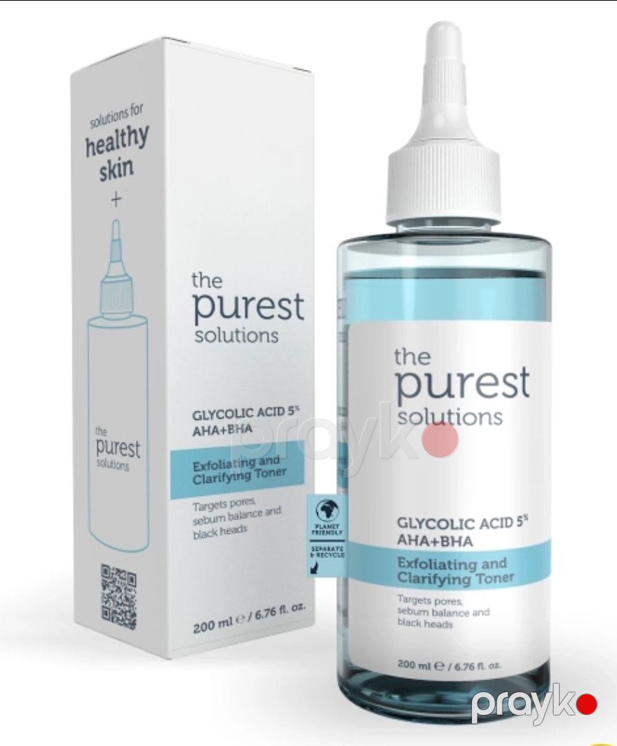 Üz toniki The Purest Glycolic Acid Aha+bha 200 ml — Mallar, Bakı (2)