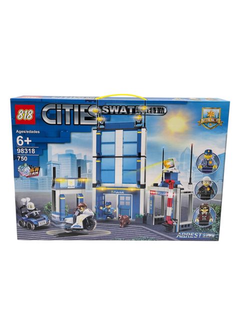 Konstruktor Cities Swat, plastik, 750 element, 6 yaş — Bakı