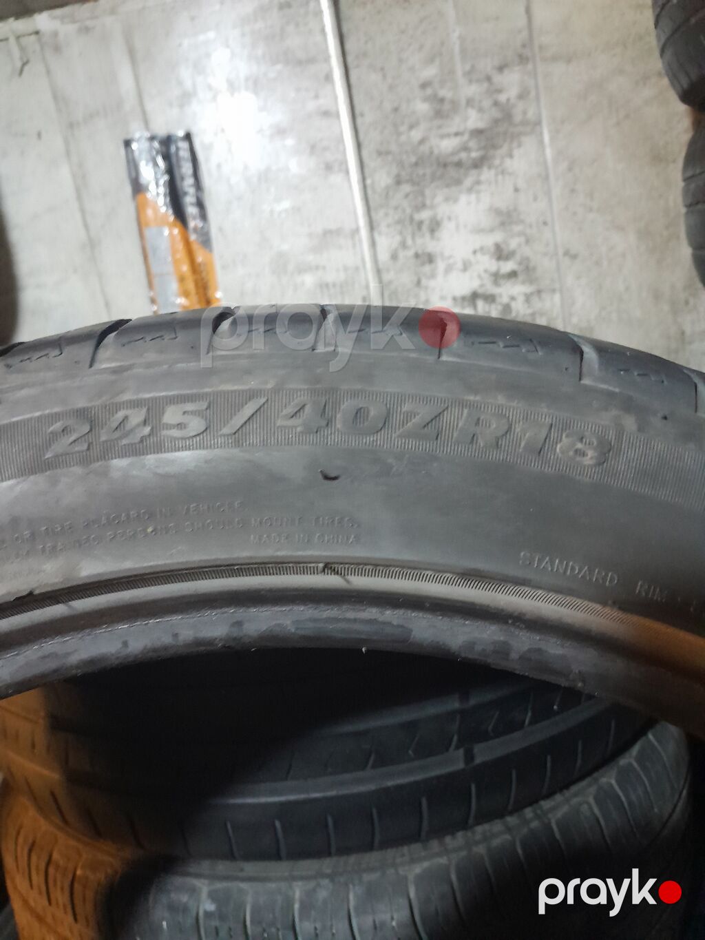 245/40 ZR18 yay-yol şinləri - Ölçü: 245/40ZR18 (ZR – yüksək sürət — Şinlər, Bakı (2)