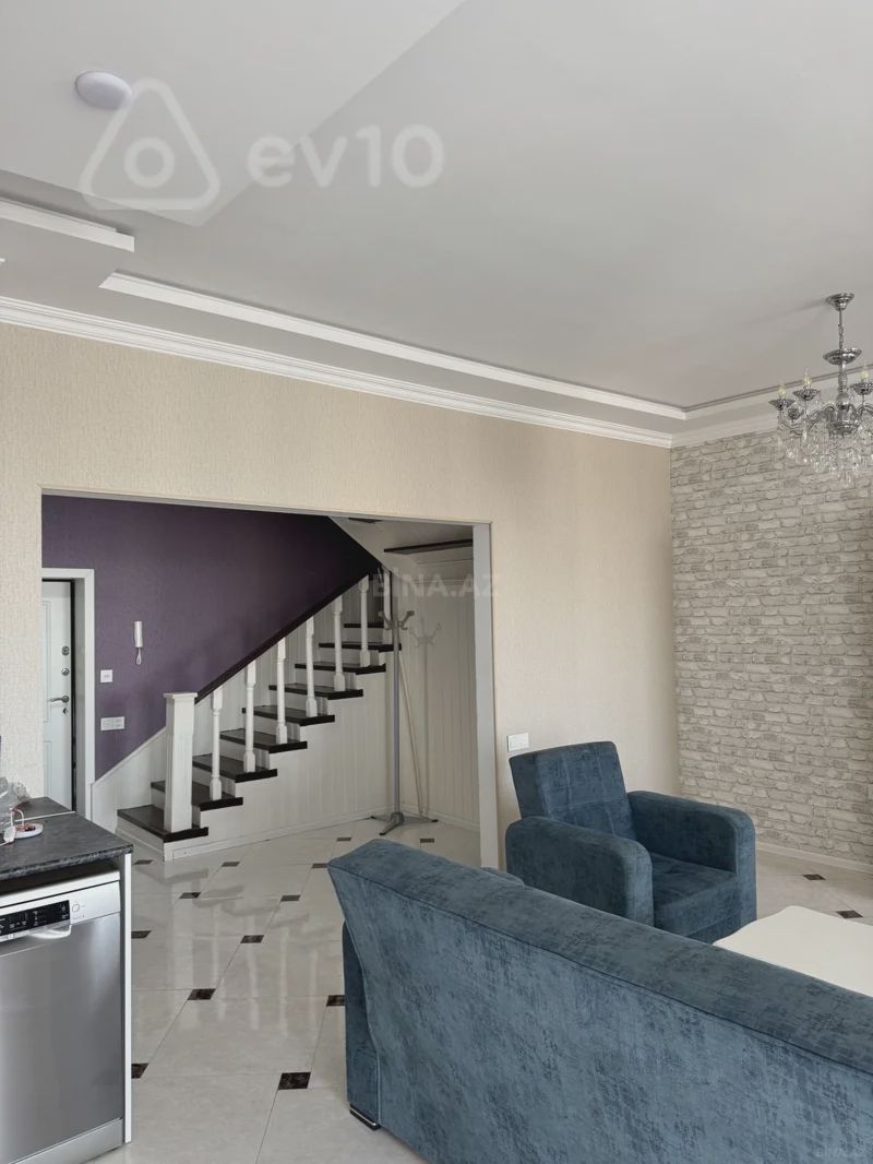 For rent: 3-room apartment (new building), 120 m² — Mənzil, Bakı (3)