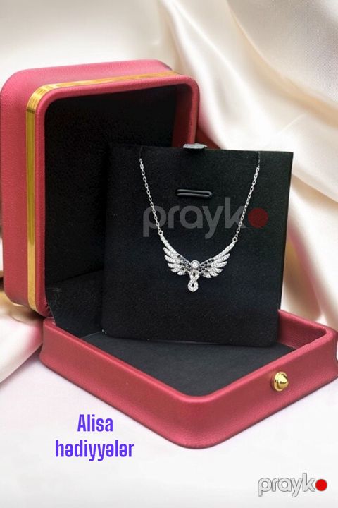 Boyunbağı, ea0003, gümüş — Bakı