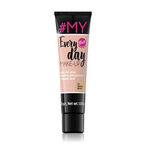 Tonal fluid Bell My Every Day Make Up 05 Warm Beige 30 q — Bakı