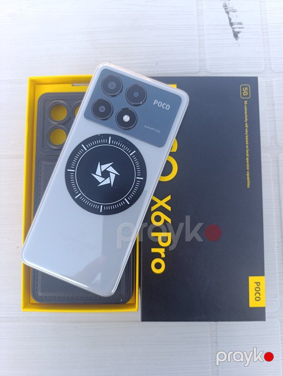 Xiaomi Poco X6 Pro Black 512GB/12GB — Smartfonlar, Bakı (2)
