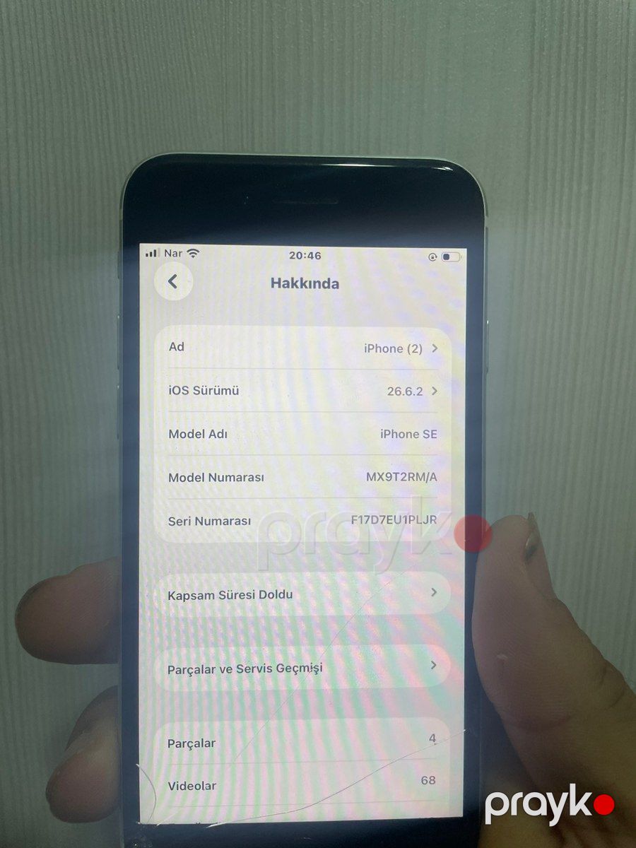 Apple iPhone SE (2020) White 64GB/3GB — Smartfonlar, Bakı (7)