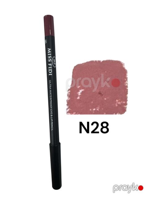 Dodaq üçün qələm Miss Fidi Ultra Waterproof N28 — Bakı