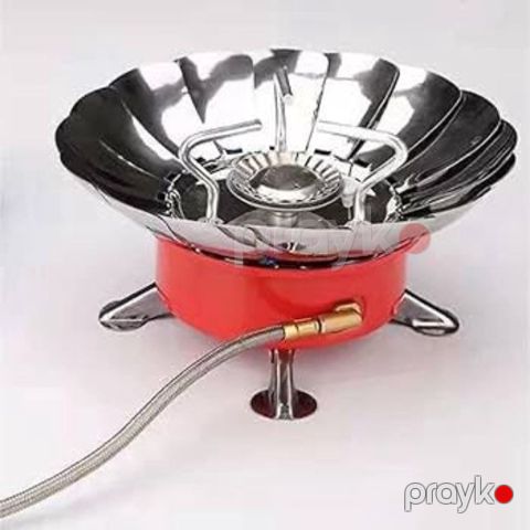 Kempinq qaz plitəsi CSM K-202 şlanqlı qoruyuculu — Bakı