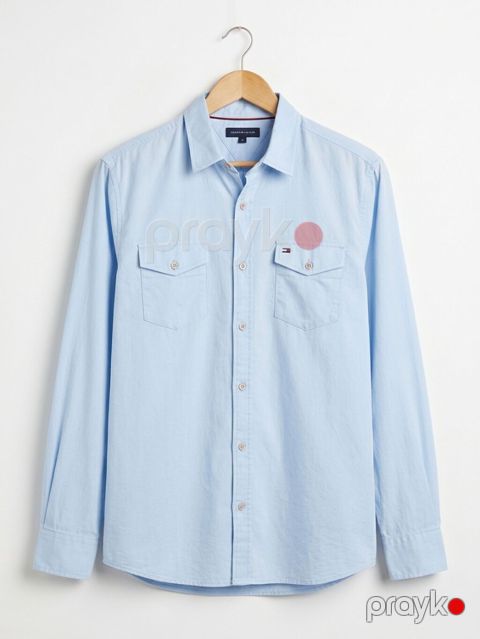 Köynək, Tommy Hilfiger, 2XL, rəng - Mavi — Bakı