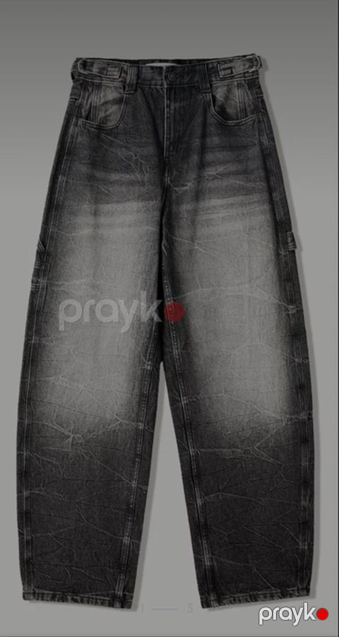 Cins şalvar, Bershka — Bakı