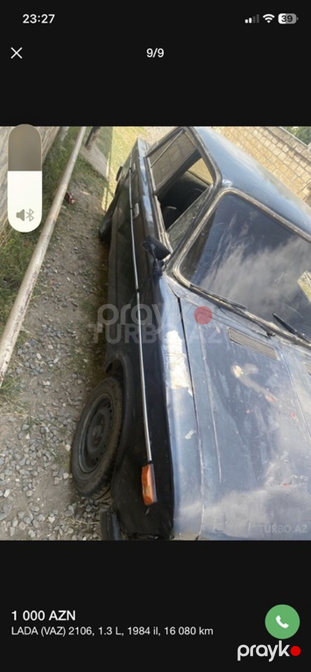 VAZ (Lada) 2106: 1.3 l 1982 il 16080 km Sedan — Avtomobillər, Ağdam (9)